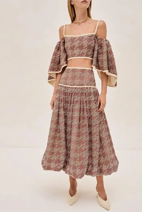 Osam Skirt — Sienna Emberglow, main image