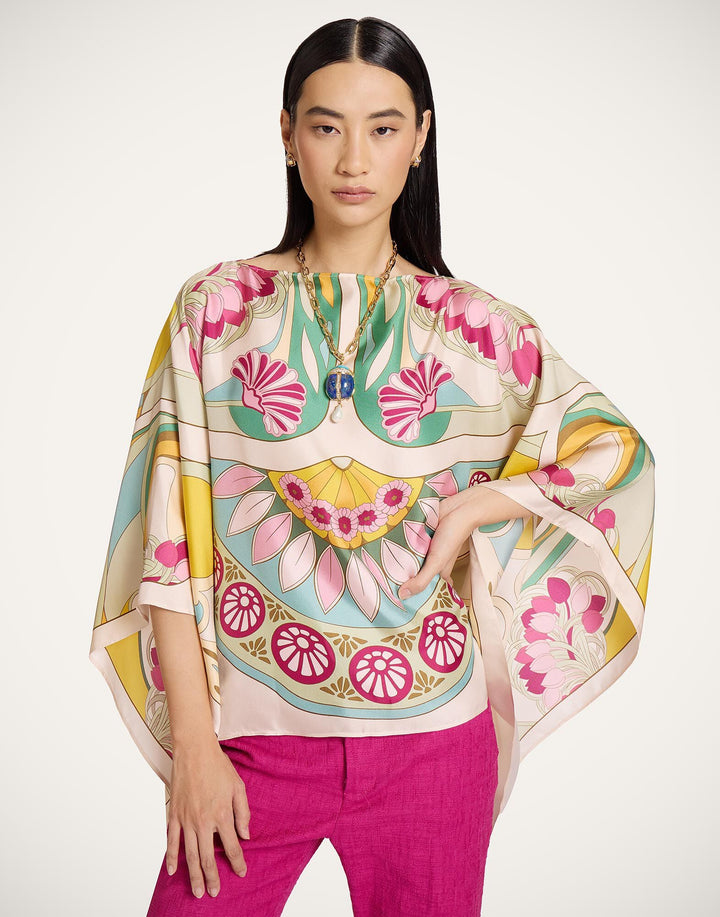 Foulard Top Tulip Placee — Green — La DoubleJ