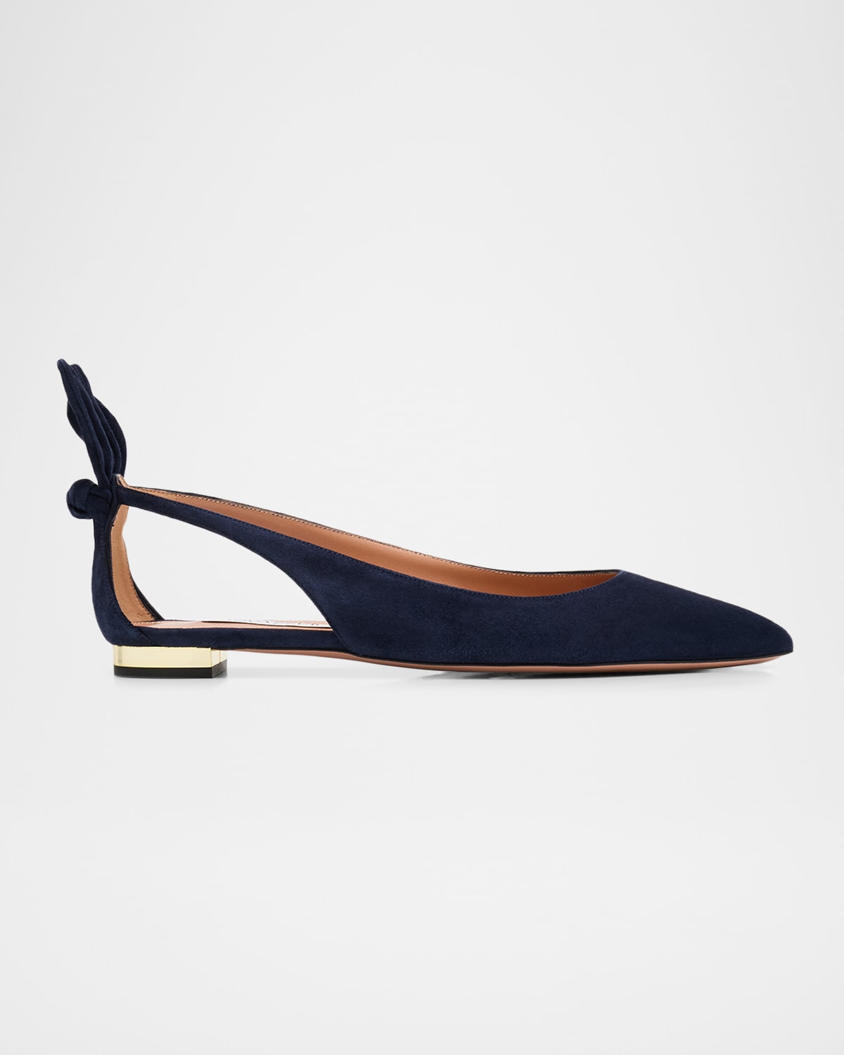 Bow Tie Ballet — Mezzanotte suede, main image